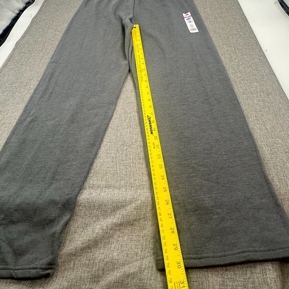 NEW! Fruit of The Loom Eversoft Fleece Pants 2XL Cotton Blend Gray Sweatpants - Picture 5 of 12